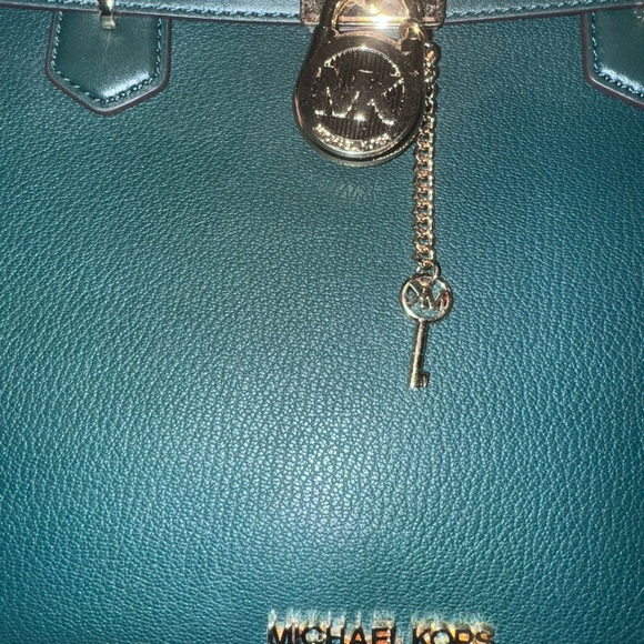 NWT Michael Kors Hamilton Medium Satchel with matching wallet. - Picture 3 of 8